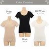 MillionIceサラッとクールな着心地シンプルラン型半袖インナー 3014 日本製 レディース 女性 トップス UV 紫外線 インナー 肌着 無地 シンプル 黒 白 ブラック 涼しい 大きいサイズ 吸湿性 通気性 M L LL 伸縮性 ストレッチ 春 夏 新作 アンダーウェア ウエア 夏物