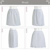 鈴風綿 日本製 綿100% ペチコート スカート 45cm丈 レディース インナー 3403 下着 レディース ランジェリー ぺチスカート ペチコートスカート 透けない 和装 浴衣 インナー ボトムス 涼しい M L LL 大きいサイズ 下着透け対策 ショート ルームウエア 部屋着 夏