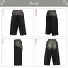 メッシュ素材 ペチコート キュロット パンツ 65cm丈 下着 レディース 4434 日本製 浴衣 肌着 ペチパンツ ぺチ パンツ インナー シンプル 透け防止 ペチパン 黒 大きいサイズ M L LL XL フレア 透けない 下着透け対策 ロング丈 インナーウェア 静電気防止 ムレにくい 通気性