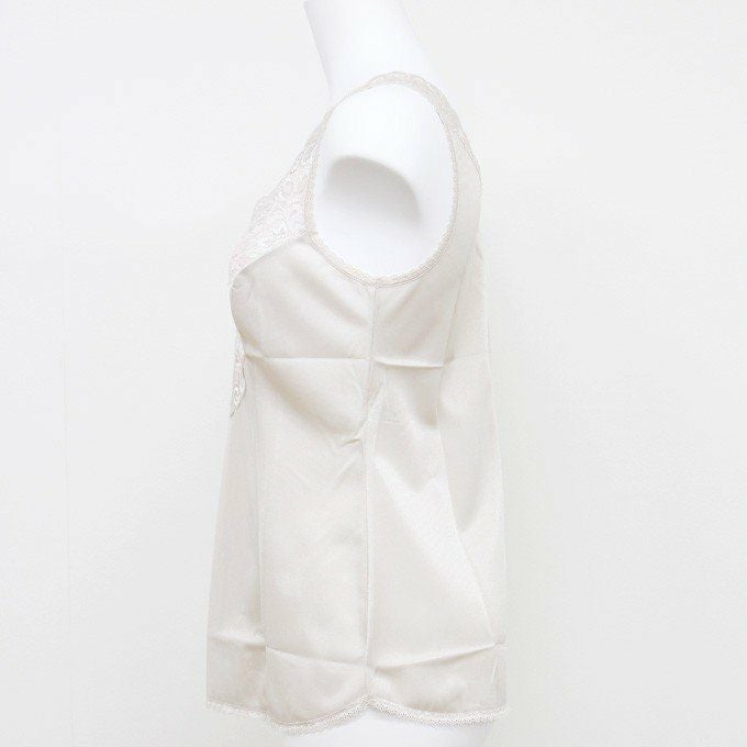 胸元レース！華やかランジェリー 6875 下着 レディース インナー 女子力アップ SUBROSA サブローザ、日本製 ランジェリー 肌着 透け防止 透け防止対策 高品質 レディス アウター ギフト 母の日 ギフト プレゼント 花柄 レース ベージュ カカオ セクシー ランジェリー