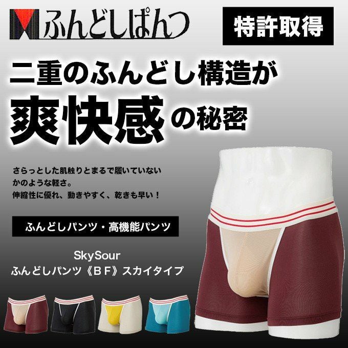 SkySour ふんどしパンツ (BF) スカイタイプ 送料無料 ボクサーパンツ