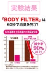 ボディフィルター シャツ レディース 汗取り タンクトップ 8208BF インナーシャツ BODYFILTER 日本製 tシャツ インナー シャツ タンクトップ インナーシャツ ノースリーブ 汗取り 大きい 汗取りパット 消臭 抗菌 部屋干し 機能性インナー 綿100%