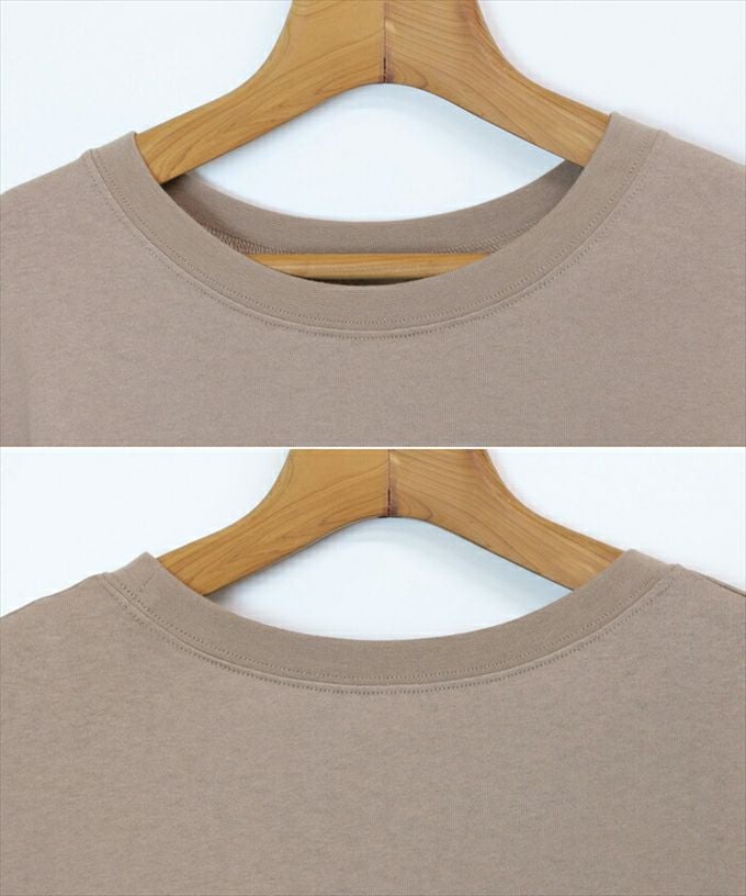 USAコットン オーバーサイズ 長袖 Tシャツ シャツ レディース クルーネック ラウンドヘム ドロップショルダー おしゃれ オシャレ かわいい 大人 きれいめ ゆったり カジュアル シンプル サイズ M L 春 秋 冬