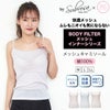 レディース 女性用 メッシュ インナー キャミソール ボディフィルター レディースシャツ 機能性 インナーシャツ アンダーシャツ 婦人用 袖なし 抗菌 防臭 消臭 世代臭 汗臭 無地 通気性 涼しい おしゃれ シンプル 大きいサイズ 春夏 M L LL 1000円ポッキリ 送料無料
