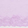 薄いパープルのエレガントなレース ハンドメイド DIY 手芸用 アクセサリー 生地 単品 レース