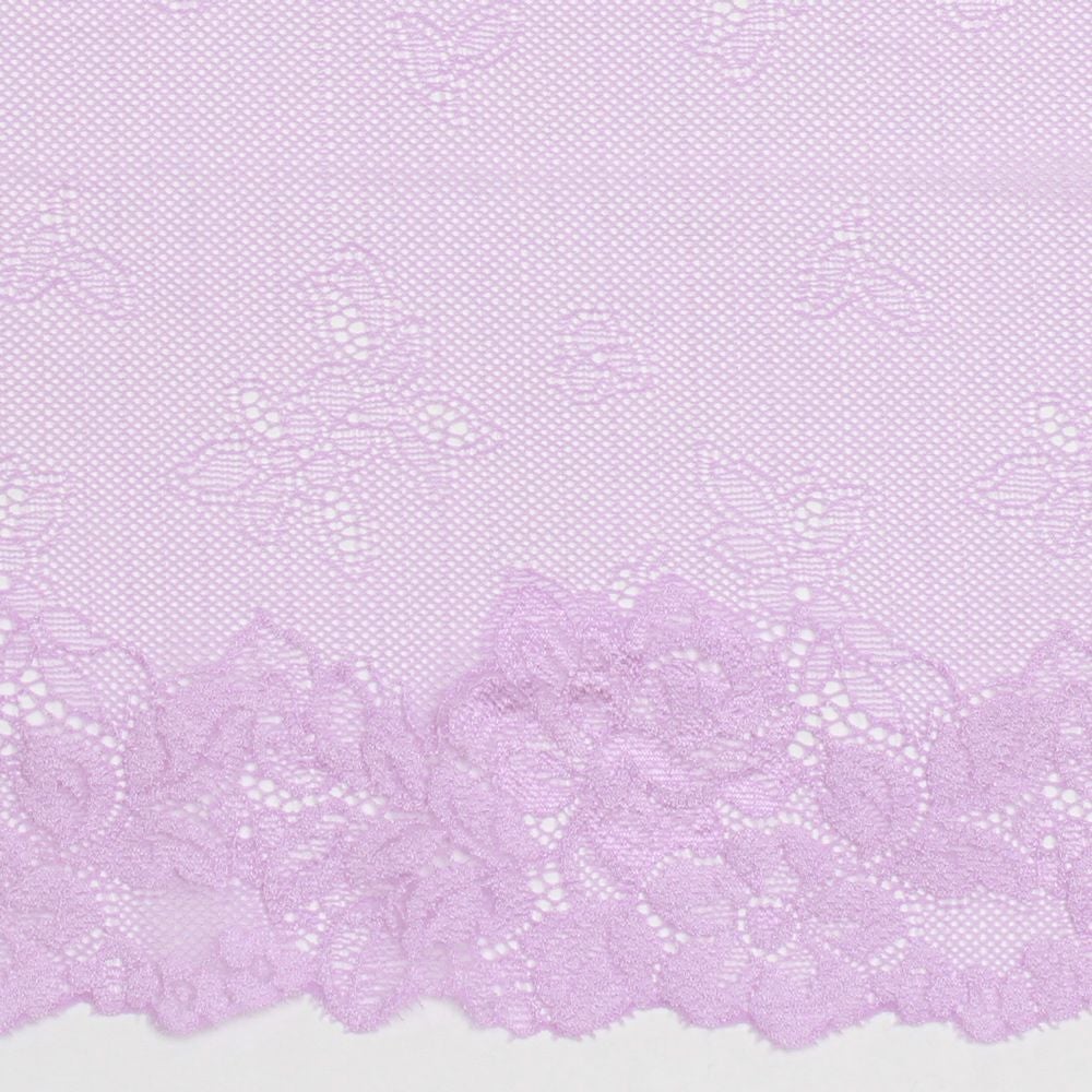 薄いパープルのエレガントなレース ハンドメイド DIY 手芸用 アクセサリー 生地 単品 レース