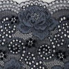 花柄と幾何学模様をあしらったストレッチレース 手芸用 アクセサリー 生地 単品 レース