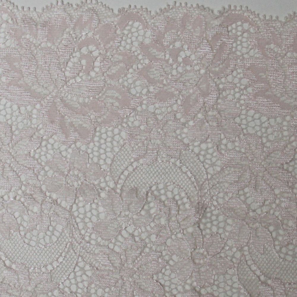 大小の花柄が散りばめられた華やかなレース 手芸用 アクセサリー 生地 単品 レース