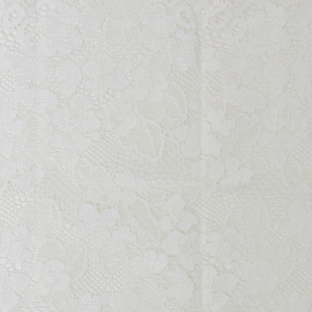 小花柄　広幅ストレッチレース (幅 約15cm) 手芸用 アクセサリー 生地 単品 レース