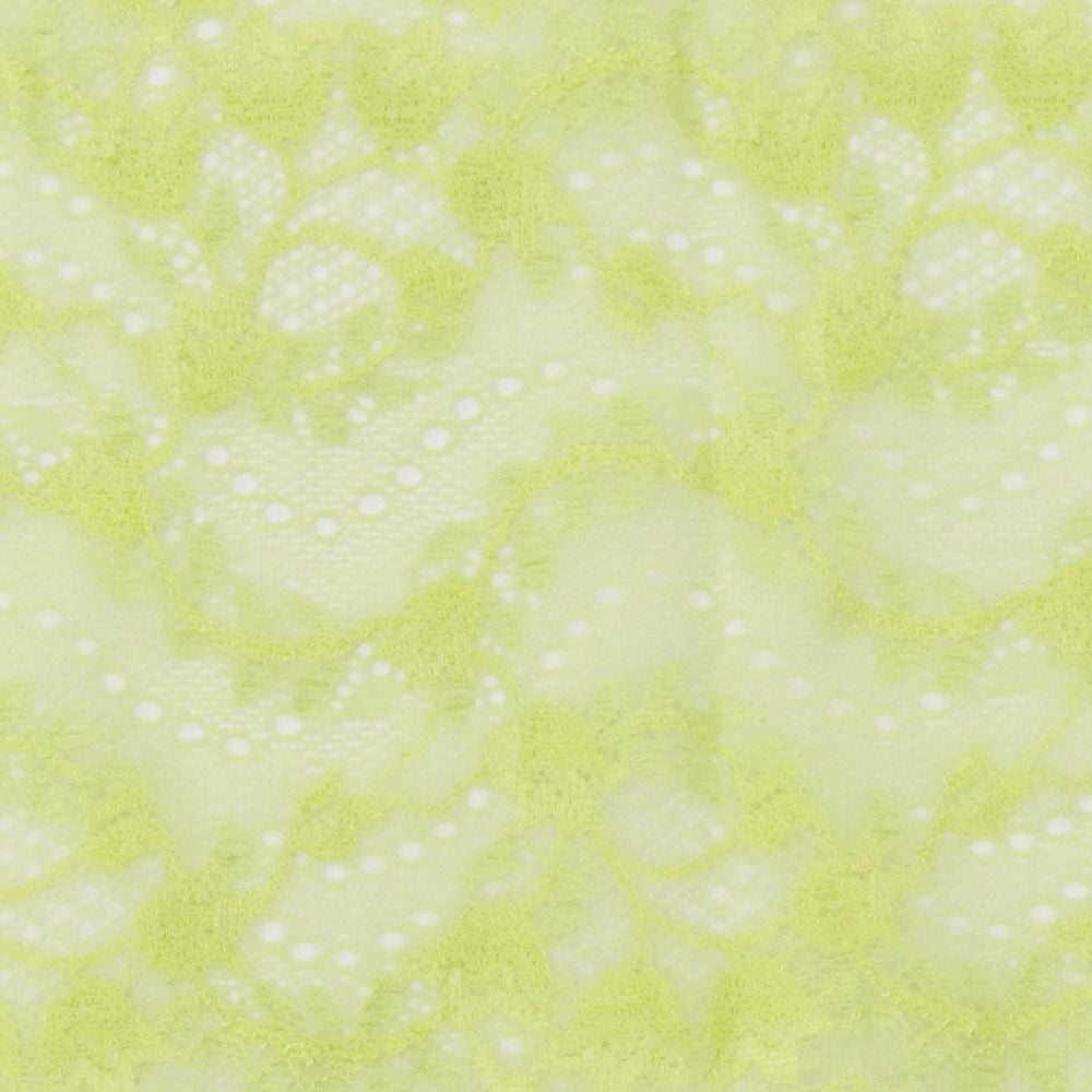 花柄 広幅ストレッチレース (幅 約11.5cm) 手芸用 アクセサリー 生地 単品 レース