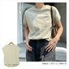 USAコットン 汗染み防止 フレンチスリーブ 半袖 Tシャツ レディース オーバーサイズ ラウンドヘム 体型カバー きれいめ おしゃれ カジュアル かわいい ナチュラル オフィス 女性 ボーダートップス TOPS 大人ファッション 上品 春 夏 秋 綿100％ 送料無料 M