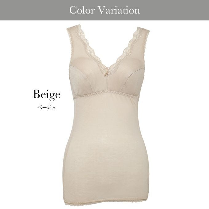 快適ラン型ブラキャミソール ブラトップ ブラキャミ ラン型 ノンワイヤー タンクトップ 下着 レディース インナー 袖なし アンダーウェア インナーウェア らくブラ 盛れる 谷間 ナイトブラ リボン 大きいサイズ ベージュ ホックレス ストレッチ M L LL 3L 渡辺商店 春夏 秋冬