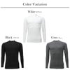 SUBROSA ( サブローザ ) × phiten メンズ 男性 ハイネック 長袖 シャツ スポーツ スポーツウエア ファイテン トップス サポート 吸水速乾 汗 涼しい モックネック ロゴ ゴルフ SPORTS アクアチタン インナー アンダーシャツ おしゃれ 黒 白 送料無料 春 夏 秋 冬 