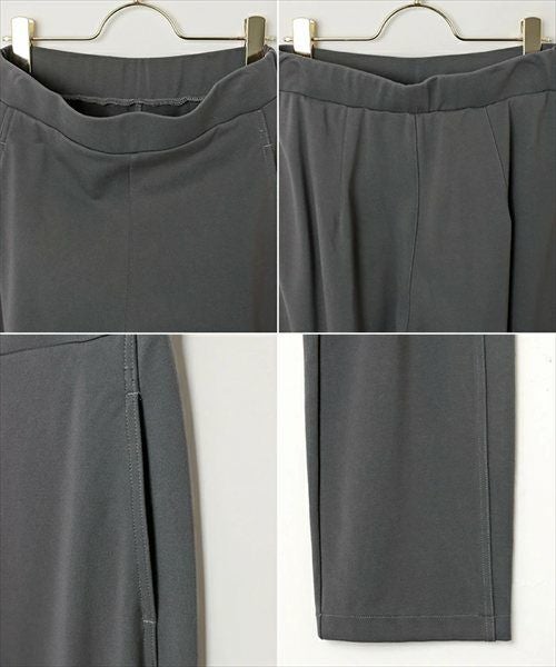 ポンチ カーブ パンツ レディース ウエストゴム ボトム ワイドパンツ 体型カバー 細見え 着痩せ ストレッチ 楽ちん とろみ ポケット セレモニー きれいめ 上品 ナチュラル ロングパンツ 大きいサイズ 小さいサイズ ボトムス おしゃれ 大人 ファッション 春 夏 秋 冬 t03