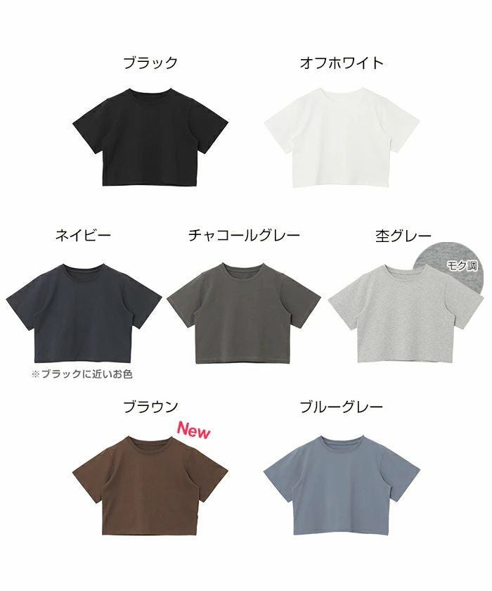 汗染み防止 ショート丈 半袖 Tシャツ レディース トップス カットソー 半袖Tシャツ 汗じみ 機能性 インナー 体型カバー 二の腕カバー コットン 無地 ベーシック トレンド オフィス 汗染み対策コットン ナチュラル 女性トップス 上品 春 夏 秋 綿100％ 送料無料 【mail】 t03