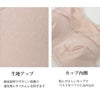 綿混 メッシュ ジャガード ハーフブラ フルカップ ノンワイヤー ブラジャー 下着 レディース インナー フリーブラ ブラ ナイトブラ おやすみブラ 肌着 ストレッチ おしゃれ カップ付き インナー 肌にやさしい 大きいサイズ ノンワイヤーブラ 春 夏 秋 春夏 送料無料 【mail】