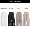 裾から魅せる おしゃれ レース 綿100％ ペチコート パンツ 日本製 85cm丈 ペチパンツ キュロット ロング ぺチコートパンツ 下着 レディース 浴衣 肌着 股ずれ 防止 静電気防止 透け防止 黒 白 大きいサイズ 長い フレア フレアー 透けない 下着透け対策 大きいサイズ mail