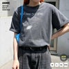 宇宙プリント 半袖 Tシャツ レディース メンズ 男女兼用 ユニセックス ノームコア トップス カットソー 綿100％ 体型カバー ゆったり オーバーサイズ ピグメント加工 M L XL XXL 春夏 春 夏 秋 ANME アンメ ナチュラル おしゃれ かわいい 綿100％ 送料無料 【mail】 t03