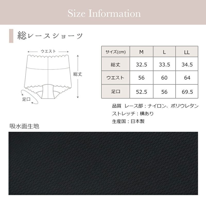 日本製 深履きタイプ 吸水 サニタリー ショーツ 30ml 普通の日用 総レース サニタリーショーツ 羽根付対応 下着 レディース ショーツ ハイウエスト パンツ 羽根付き 大きいサイズ サニタリー 漏れ 漏れる 生理ショーツ 防水布付き 抗菌 響かない おしゃれ 春夏 秋冬【mail】