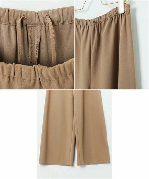 イージー ワイド パンツ レディース ボトム ワイドパンツ イージーパンツ ズボン ウエストゴム 体型カバー 太ももカバー ゆったり 楽ちん とろみ きれいめ オフィス カジュアルトレンド ロングパンツ 大きいサイズ 小さいサイズ ボトムス おしゃれ 大人 春 夏 秋 冬 t04