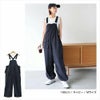 ワーク ワイド サロペット レディース ボトム オーバーオール オールインワン パンツ ワイドパンツ ジョガーパンツ キャミサロペット ズボン 体型カバー 太ももカバー ゆったり 楽ちん イージーケア 2way ポケット ノースリーブ カジュアル 春 夏 秋 冬 送料無料 t04