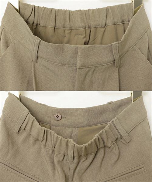 タック スラックス ワイド パンツ レディース ボトム ワイドパンツ タックパンツ リネンパンツ ズボン ウエストゴム 体型カバー 太ももカバー ゆったり 楽ちん ハイウエスト 美脚 ポケット きれいめ オフィス カジュアル セットアップ M L 春夏 秋冬 春 夏 秋 冬 t04 mail