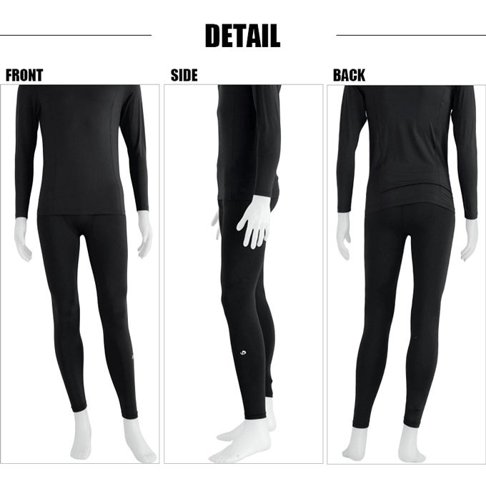 SUBROSA ( サブローザ ) × phiten メンズ 男性 ロングボトム コンプレッションウエア スポーツ スポーツウエア ボトムス パンツ ファイテン レギンス スパッツ サポート 吸水 速乾 UV 紫外線 カット 消臭 涼しい ジム ゴルフ アクアチタン インナー 黒 春 夏 秋 冬 mail