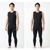 SUBROSA ( サブローザ ) × phiten メンズ 男性 丸首 ノースリーブ Vネック 半袖 シャツ スポーツ ウエア ファイテン サポート 吸水速乾 汗 消臭 匂い UVカット 紫外線 カット ランニング 事務 ゴルフ 野球 アクアチタン インナー アンダーシャツ 黒 白 春 夏 秋 冬 mail