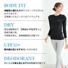 SUBROSA ( サブローザ ) × phiten レディース 女性 クルーネック モックネック アンダーウエア 丸首 長袖 シャツ スポーツ スポーツウエア アンダーシャツ ファイテン インナー サポート 吸水 速乾 UV 紫外線 カット 汗 快適 ランニング アクアチタン 春 夏 秋 冬 mail