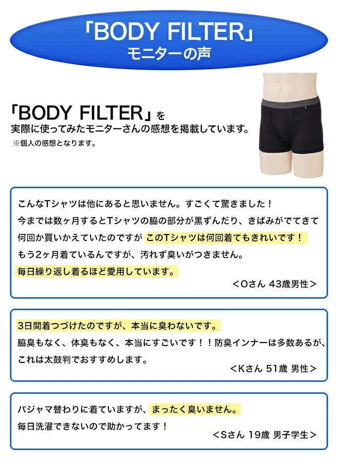 メール便（DM便）送料無料 Vネックサーフシャツ ボディフィルター 8071BF 驚きの消臭効果！世界特許のインナー BODYFILTERSUBROSA メンズ tシャツ vネック タンクトップ インナーシャツ ノースリーブ 速乾 防臭 深消臭 部屋干し ギフト 大きいサイズ M L LL wtnb